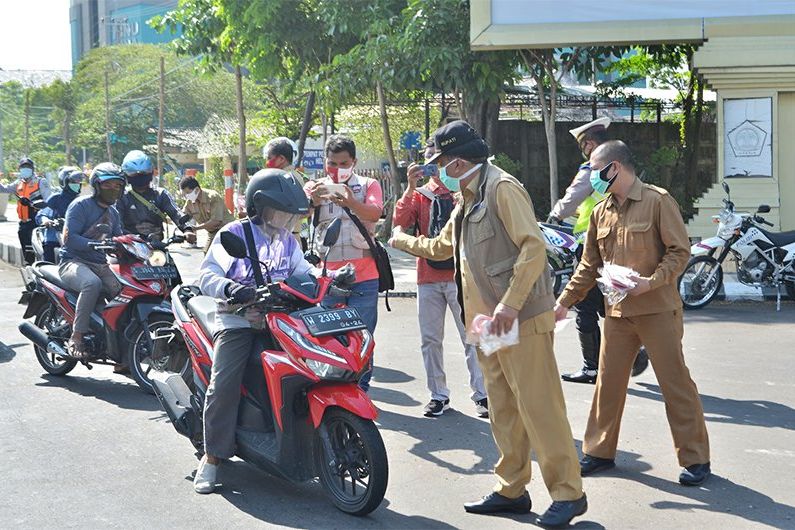 Perketat Penerapan Protokol Kesehatan, Sambari: Masuk Gresik Wajib Pakai Masker