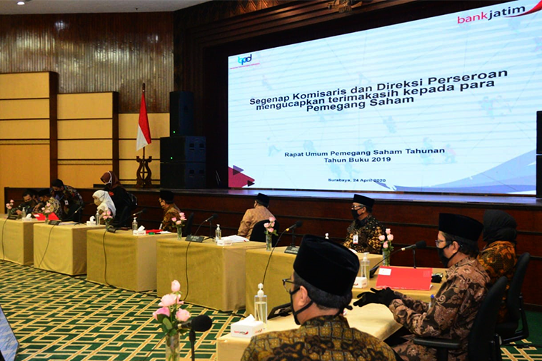 Bank Jatim Bagikan Deviden Rp 723,7 Miliar Sepanjang 2019