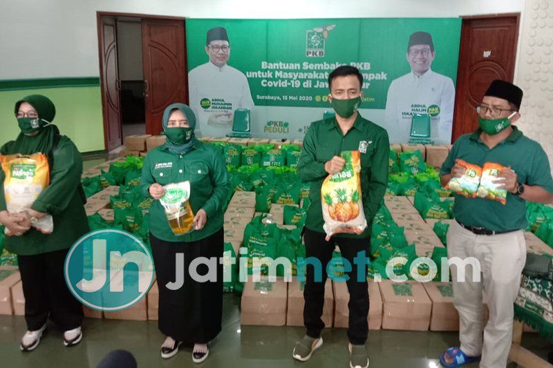 Pandemi Covid-19, PKB Jatim: Bakal Calon Kepala Daerah Jangan Memanfaatkan Bansos 