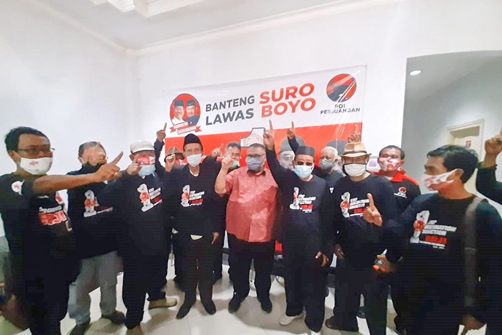 Saleh Mukadar "Turun Gunung" Pimpin Kader Senior PDIP Terus Gerilya Menangkan Eri-Armuji