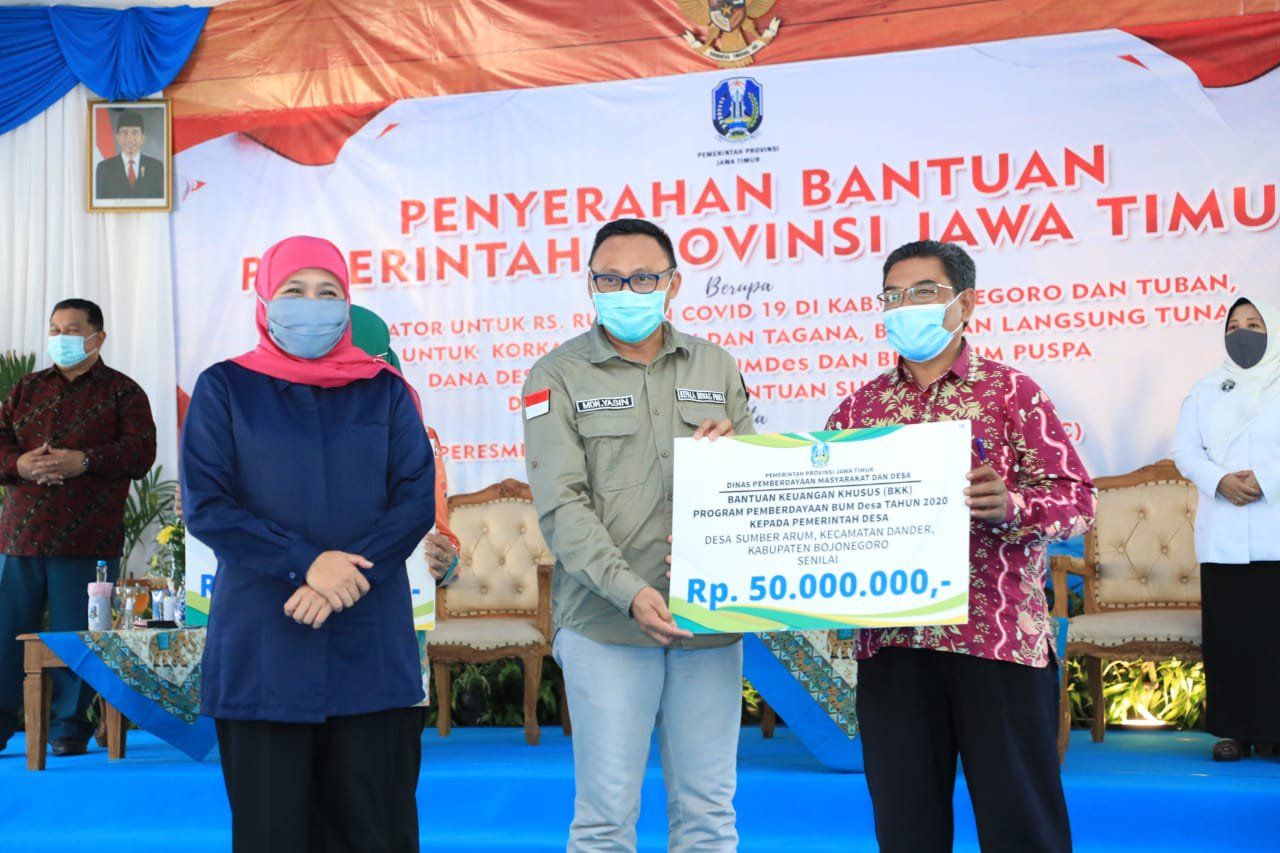 Pemprov Jatim Kucurkan Bantuan Modal Senilai Rp 23,725 Miliar