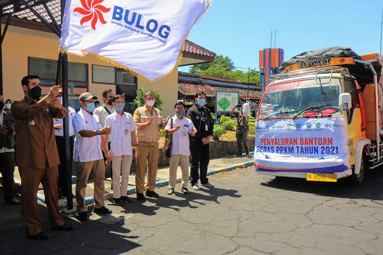 18 Ribu Lebih Warga Kota Probolinggo Digelontor Bantuan Beras PPKM