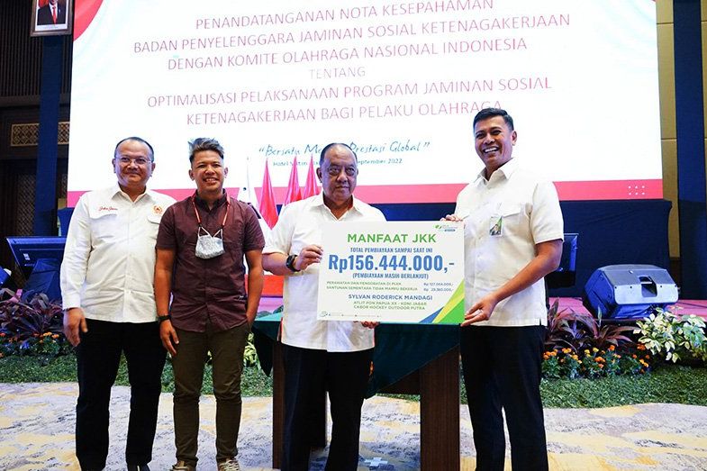 BPJS Ketenagakerjaan Gandeng KONI Beri Perlindungan Atlet