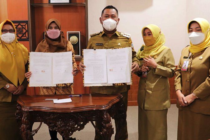 Pemkab Gresik dan BPJS Kesehatan Teken Perjanjian Kersajama Jaminan Kesehatan