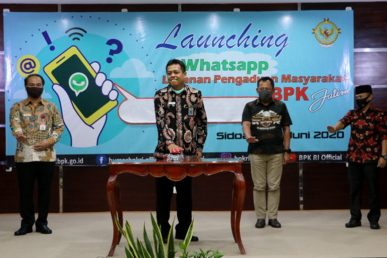 BPK Jatim Buka Layanan Pelaporan Melalui WhatsApp