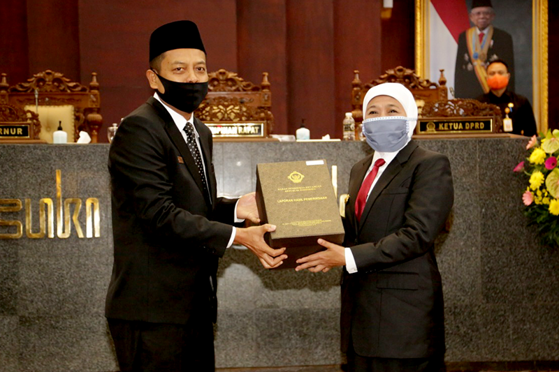 BPK Soroti Laporan Dana Hibah dan BOS Pemprov Jatim