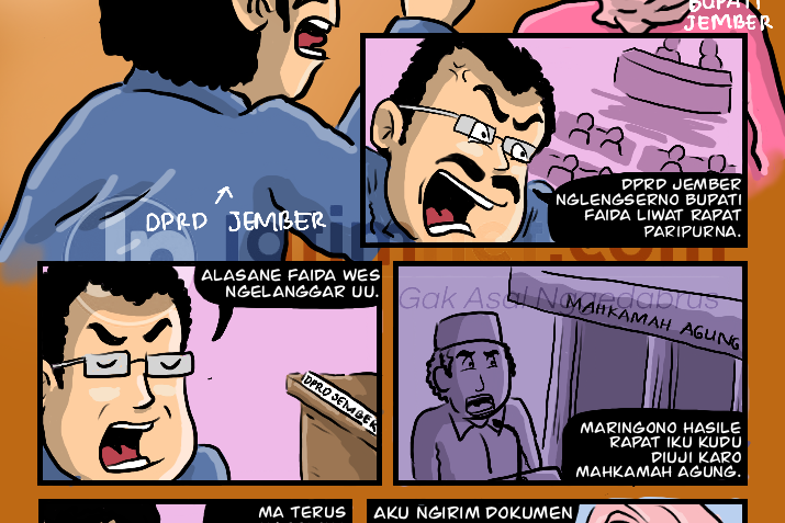 Bupati Jember Dimakzulkan
