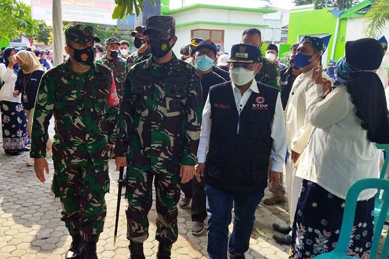 Ke Situbondo, Pangdam V/Brawijaya Apresiasi Gerak Cepat Kejar Ketertinggalan Vaksin