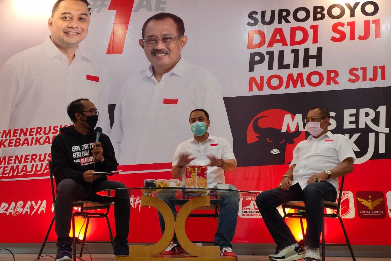 Cangkruk Online Bareng Ojol, Eri Cahyadi Siapkan Program Inovatif Ini