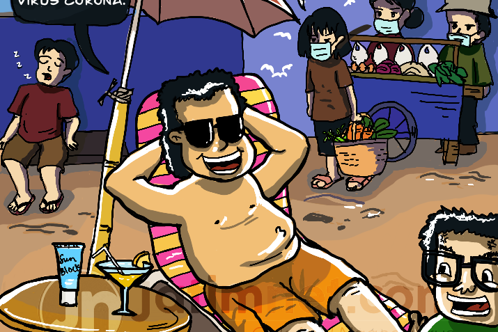 Berjemur untuk Corona