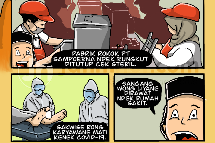 Pabrik Sampoerna di Covid-19