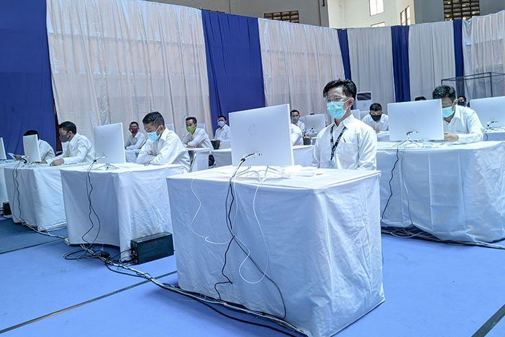 Vaksin dan Swab Syarat Mutlak Seleksi CPNS dan PPPK di Ponorogo