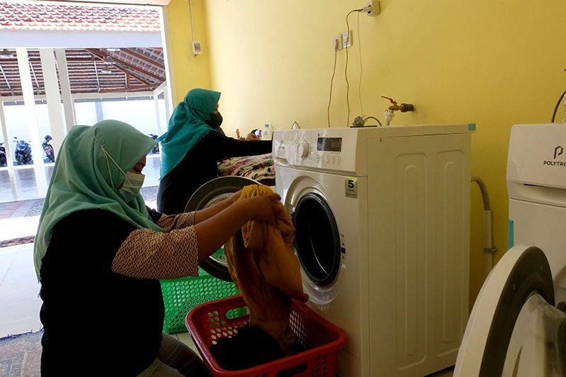 Di Pendopo D'Bringins, 30 MBR Jalankan Usaha Cuci Motor, Laundry dan Kuliner