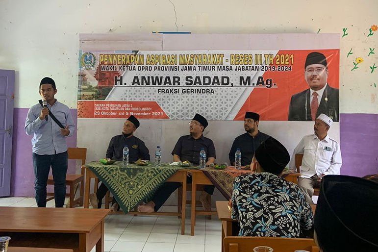 Dicurhati Warga Pasuruan Soal Insentif Guru Madin, Ini Jawaban Wakil Ketua DPRD Jatim