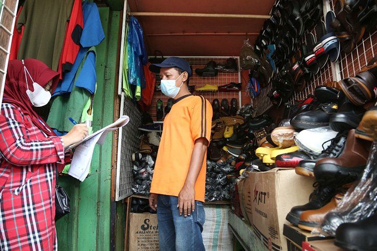 200 Pedagang TPS Pasar Turi Lakukan Pendataan