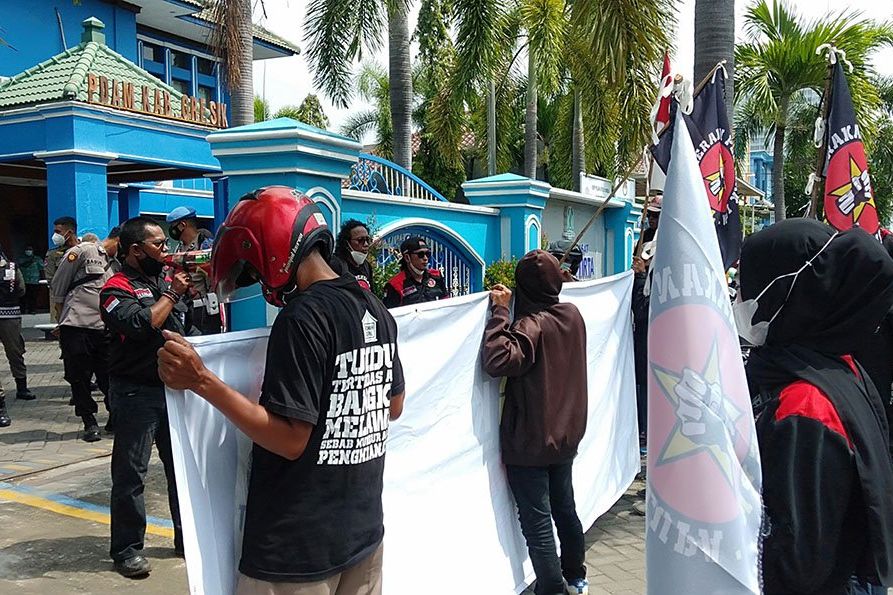 Dukung KPK, Gepal Demo Minta Usut Tuntas Korupsi PDAM Gresik