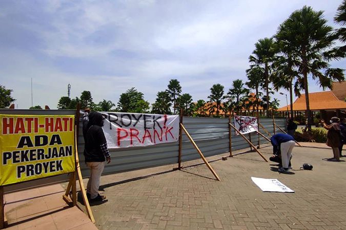 Gelar Aksi, Mahasiswa Beri Rapor Merah untuk Pemkot Mojokerto
