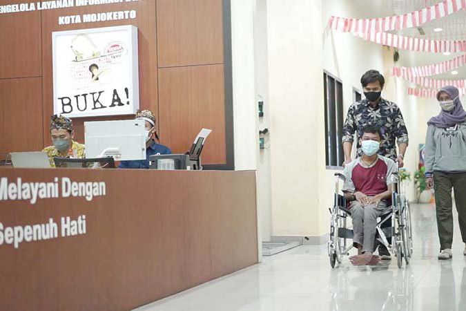 PPID Kota Mojokerto Berikan Pelayanan Bagi Warga Difabel