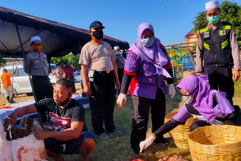 Jumlah Pemotongan Hewan Kurban di Probolinggo Turun Dibanding Tahun Lalu