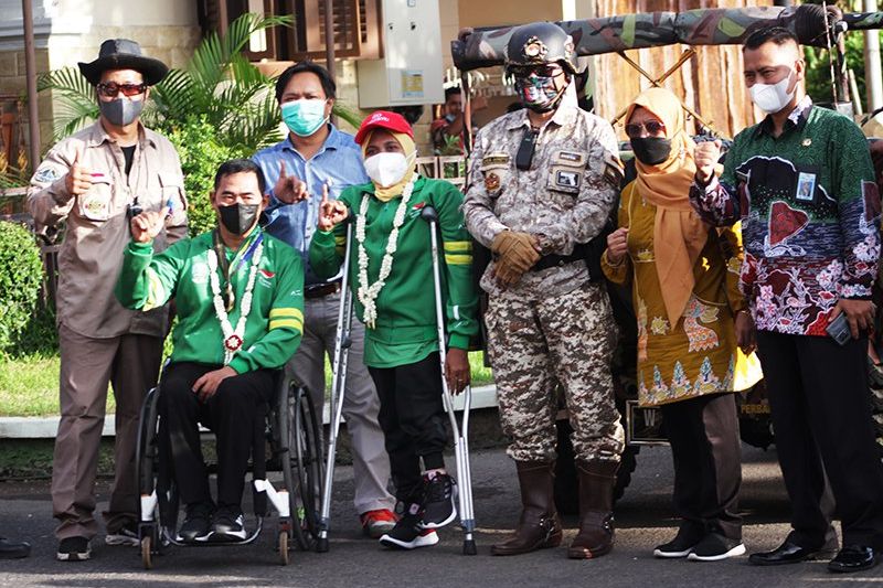 Disiplin Berlatih Selama Pandemi, Luluk Ariyantiny Raih Tiga Medali Peparnas XIV Papua