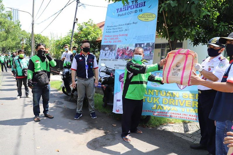 Ojek Daring Bisa Turut Serta Tahan Penyebaran Covid-19
