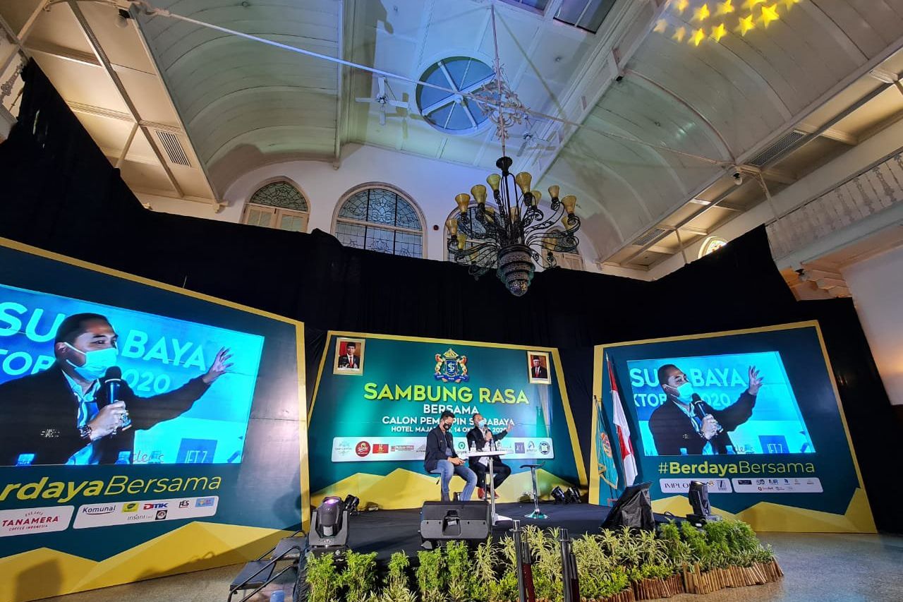Diskusi Gayeng, Kadin Surabaya Sebut Eri Cahyadi Pemimpin Ramah Bisnis