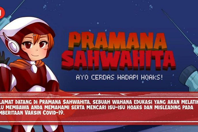 Pramana Sahwahita Bantu Perangi Penyebaran Hoaks Covid-19