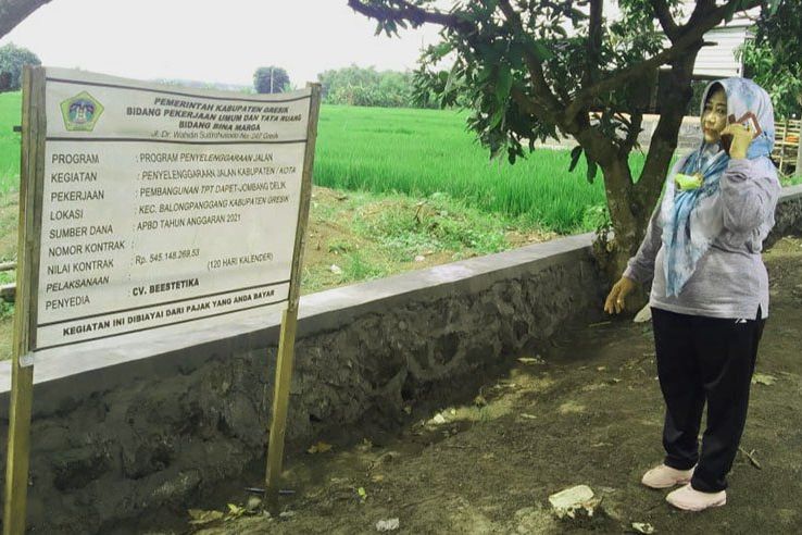 Komisi III Kecewa Hasil Pekerjaan TPT dan Pavingisasi Semrawut