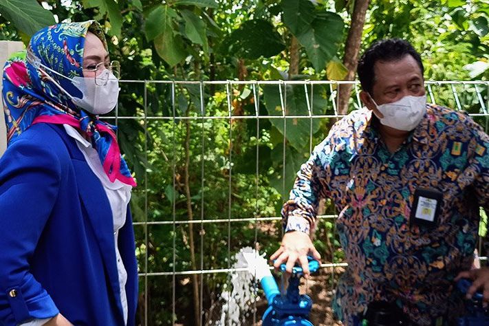10 Titik Sumur Bor Selesai Dibangun Untuk Atasi Kekeringan di Ponorogo 