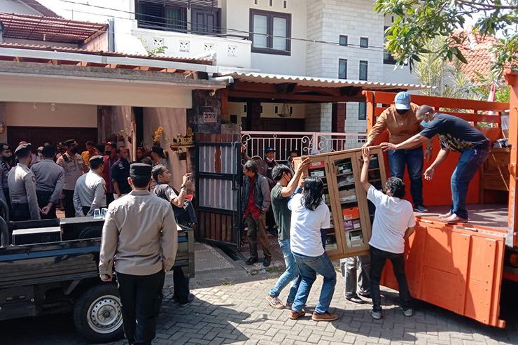 Rumah Dokkes Polda Jatim Dieksekusi PN Surabaya