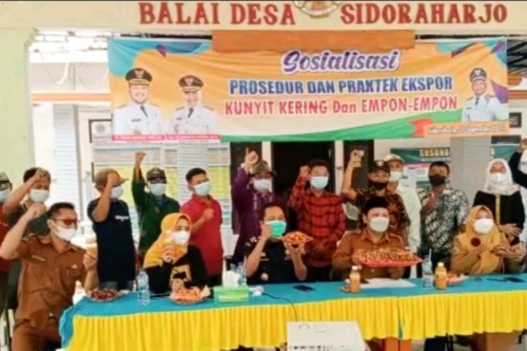 Petani di Gresik Siapkan Kunyit Sebagai Komoditi Ekspor