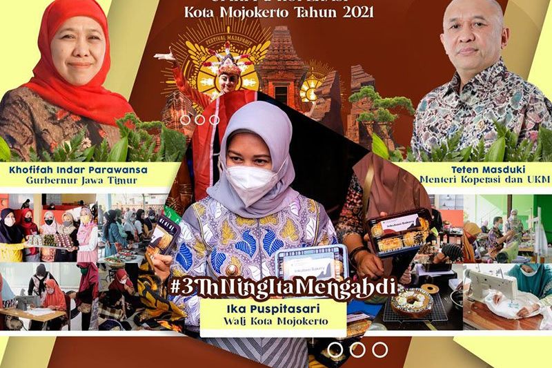 Pemkot Mojokerto Gelar Expo Hasil Inkubasi Wirausaha UMKM dan Koperasi