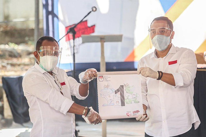 Ini Menurut Eri Makna Nomor Urut 1 dan Programnya di Pilkada Kota Surabaya