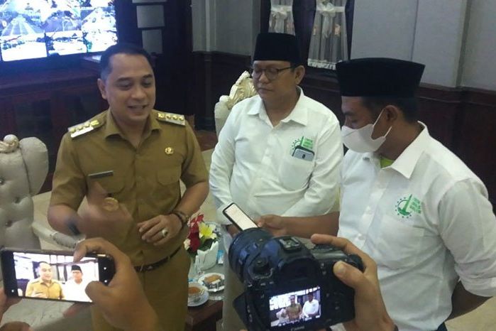 Menuju Satu Abad NU, Cak Eri ingin Surabaya jadi Tuan Rumah Muktamar NU ke-35