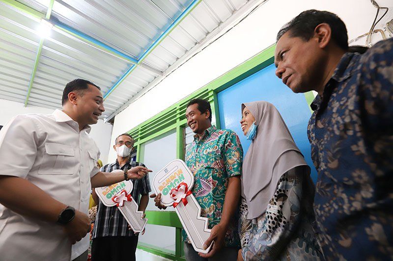 Menariknya Program Dandan Omah di Surabaya Dilakukan Lewat Aplikasi Sayang Warga