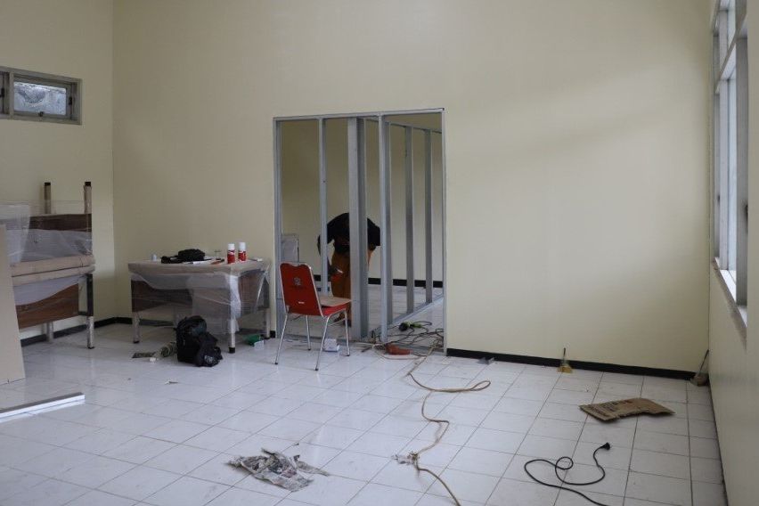 Gedung Isolasi Bagi ODP Dengan Gejala Ringan Covid-19 Tengah Disiapkan