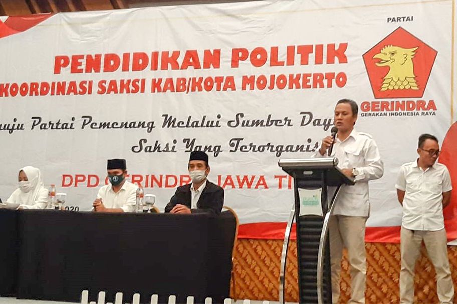 Gerindra Siapkan Empat Ribu Saksi di Pilbup Mojokerto