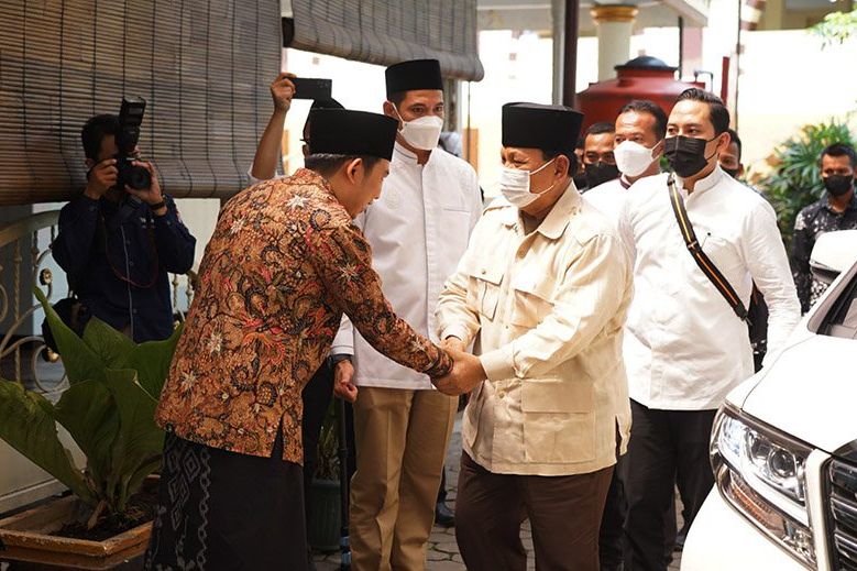 Menu Khas Pesantren Jadi Makan Siang Prabowo di Jatim