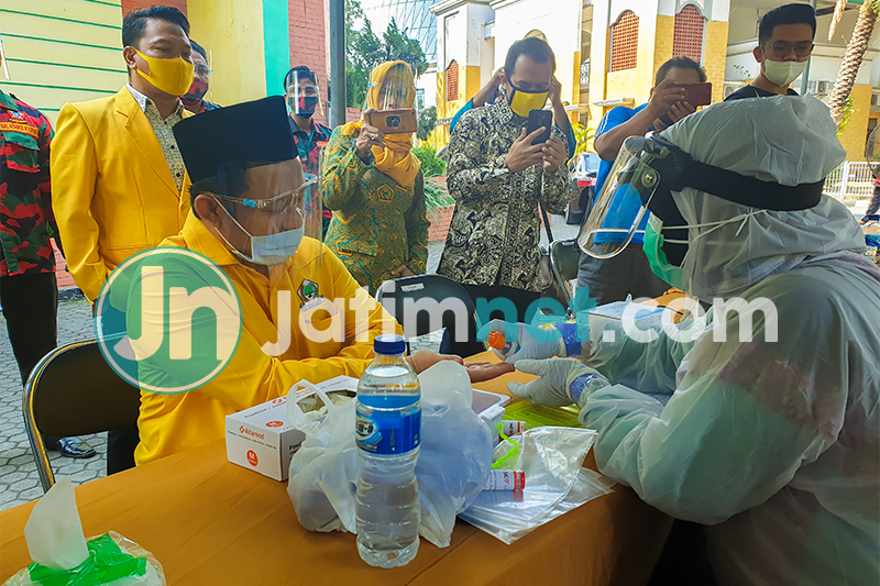 Ketua Golkar Jatim: Jangkauan Rapid Test Kita Belum Banyak