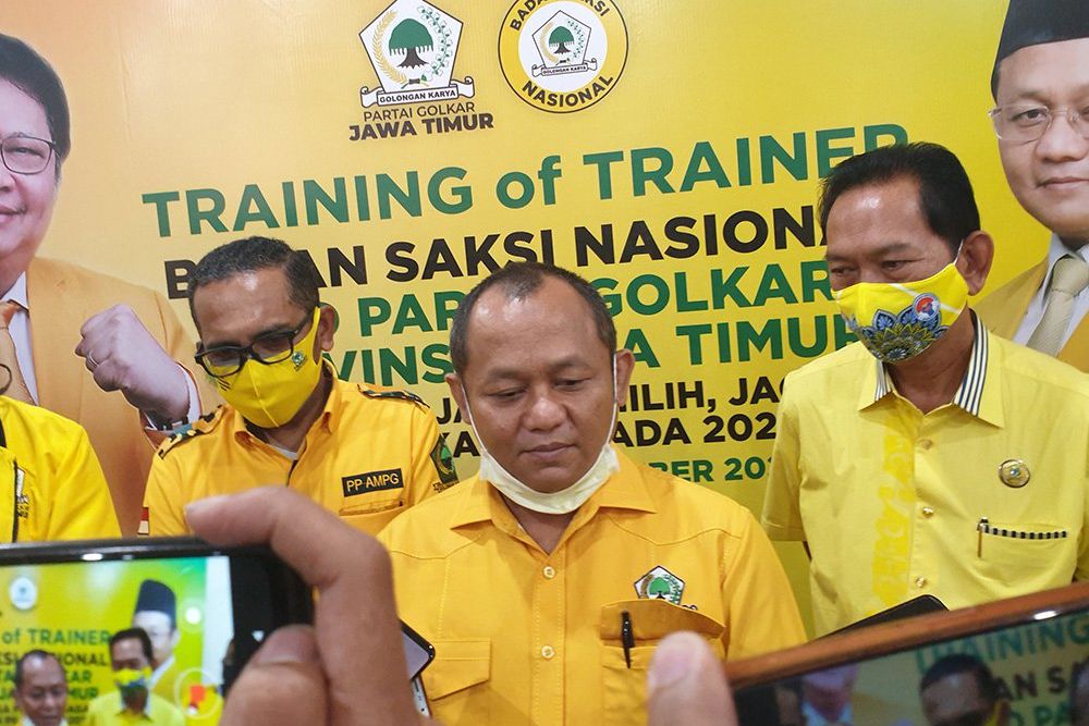Golkar Jatim Siapkan Saksi untuk Pilkada Serentak