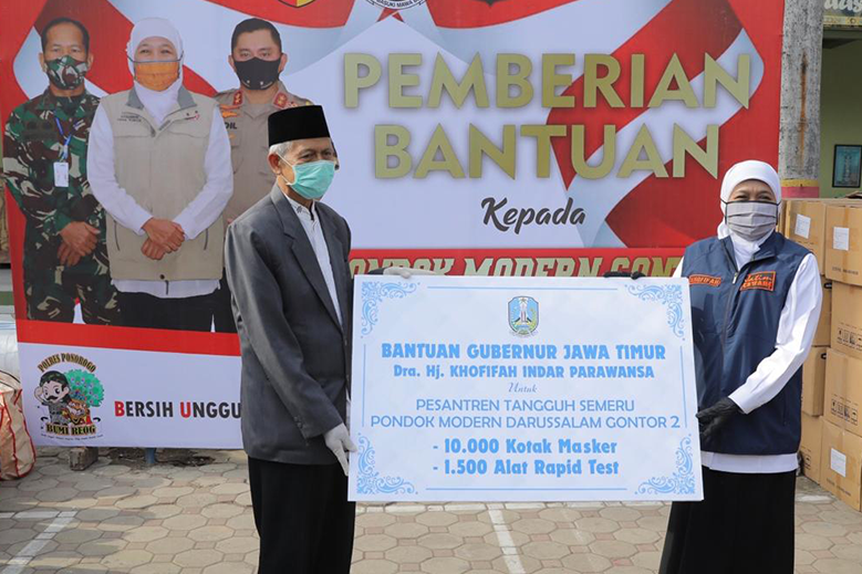 Pondok Gontor Izin Penggunaan Alat Swab Tes Mandiri