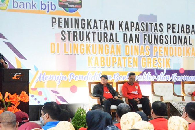 Bupati Gresik Minta Dispendik Tingkatkan Inovasi Transformasi Digital