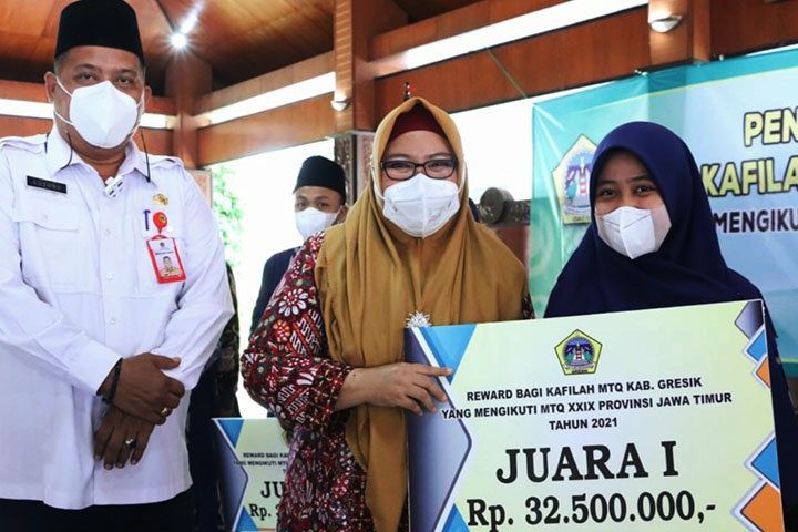 Pemkab Gresik Beri Reward Kafilah MTQ XXIX, Total 484 Juta Rupiah