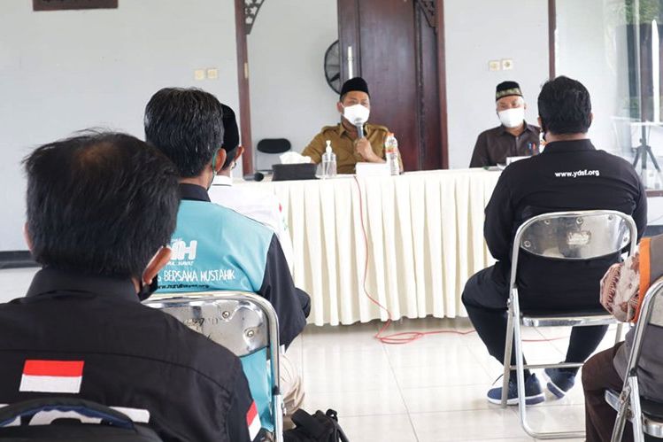 PPKM Darurat, Lembaga Amil Zakat di Gresik Dirikan Posko Bantuan Covid-19