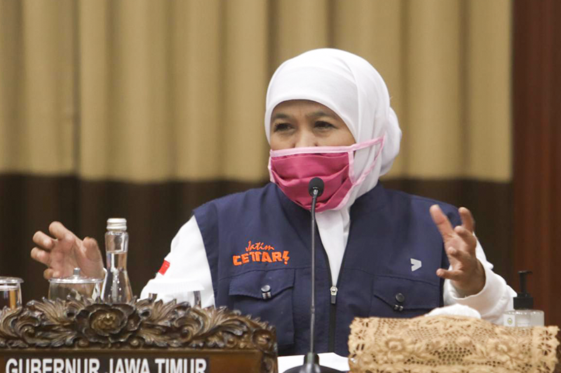 Jatim Ubah Warna di Empat Daerah Ini Menjadi Kuning