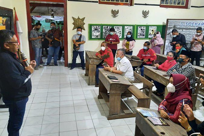 Jaga Jejak Bung Karno, Sekjen PDIP Hasto Apresiasi Grand Desain Galeri Soekarno