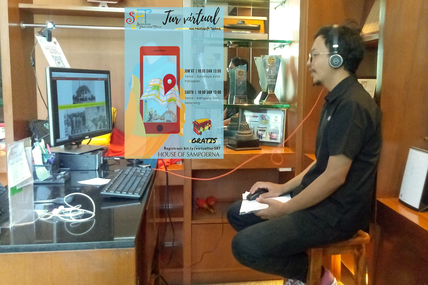 Tur Virtual Surabaya Heritage Track, Eksplorasi Sejarah Dalam Satu Sentuhan Jari