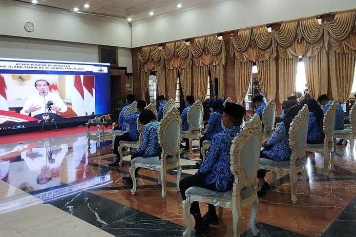 HUT ke-50 Tahun KORPRI, ASN Bersatu, KORPRI Tangguh dan Indonesia Tumbuh