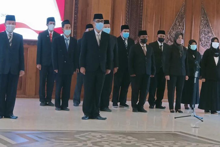 Ning Ita Lantik Non ASN jadi Direktur RSUD dr Wahidin Sudiro Husodo