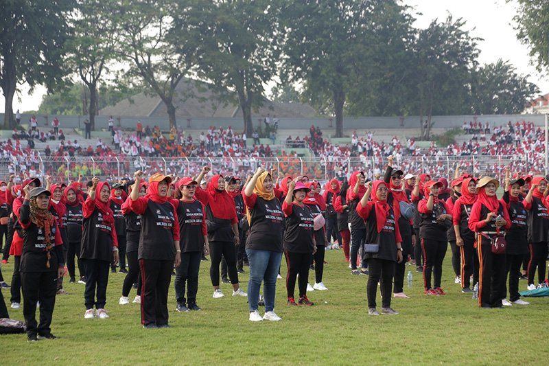 Peringatan HANI 2022, BNN Surabaya dan Jatim Bersama Forkopimda Ikrar Berantas Narkoba